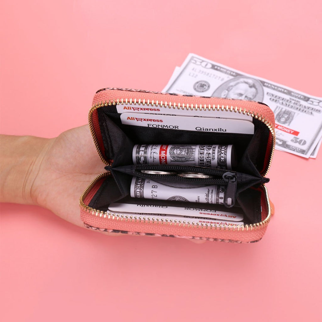 The Serpentine Zip Wallet