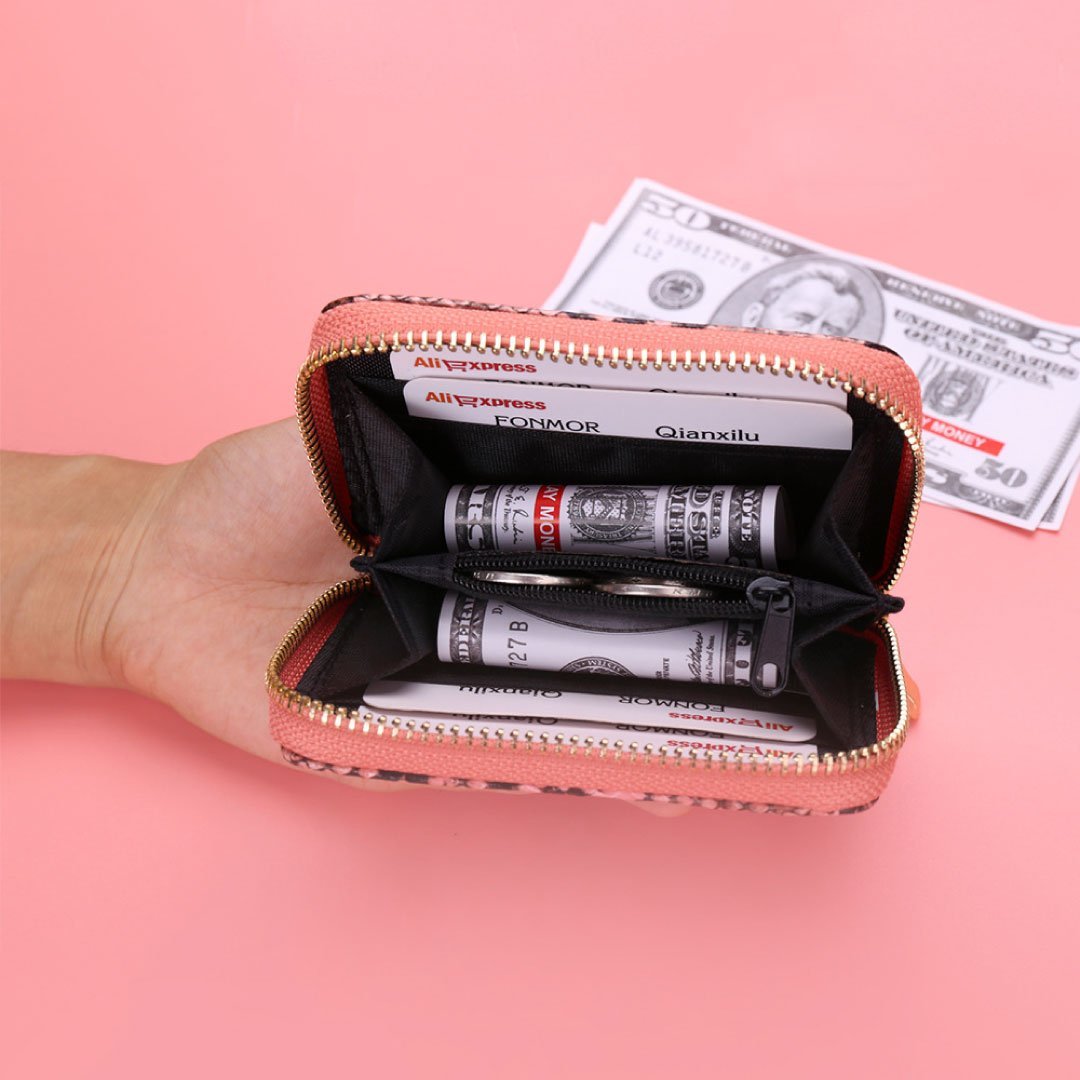 The Serpentine Zip Wallet