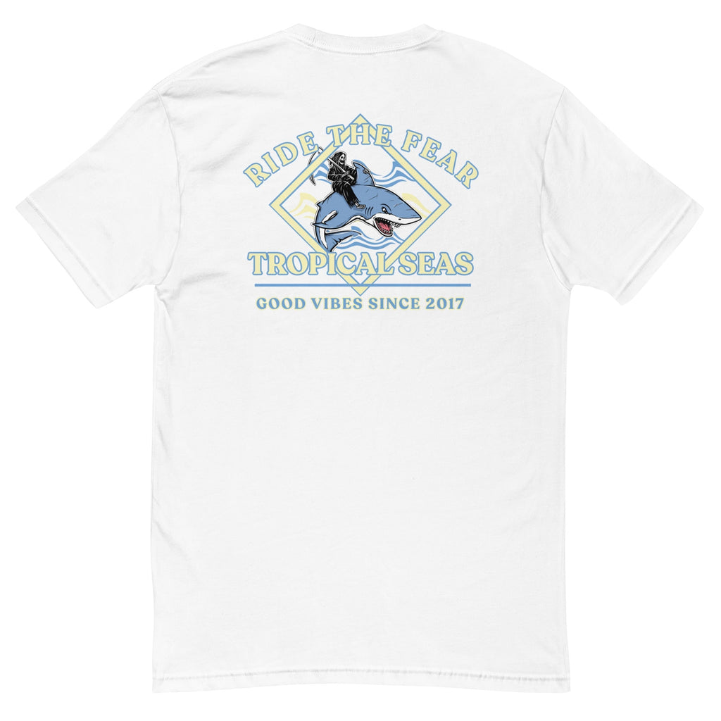Ride the Wave Shark Graphic Tee