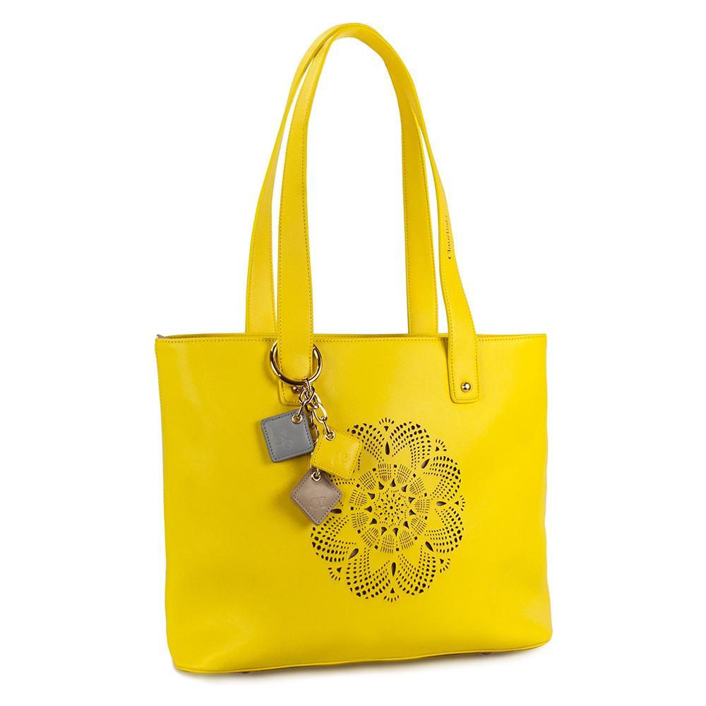 The Soleil Signature Tote - Lemon