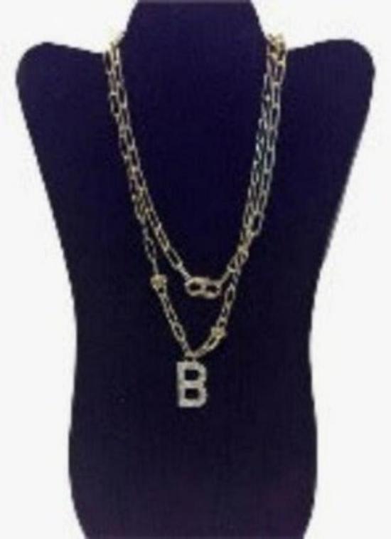 Luxe Lock Chain Necklace