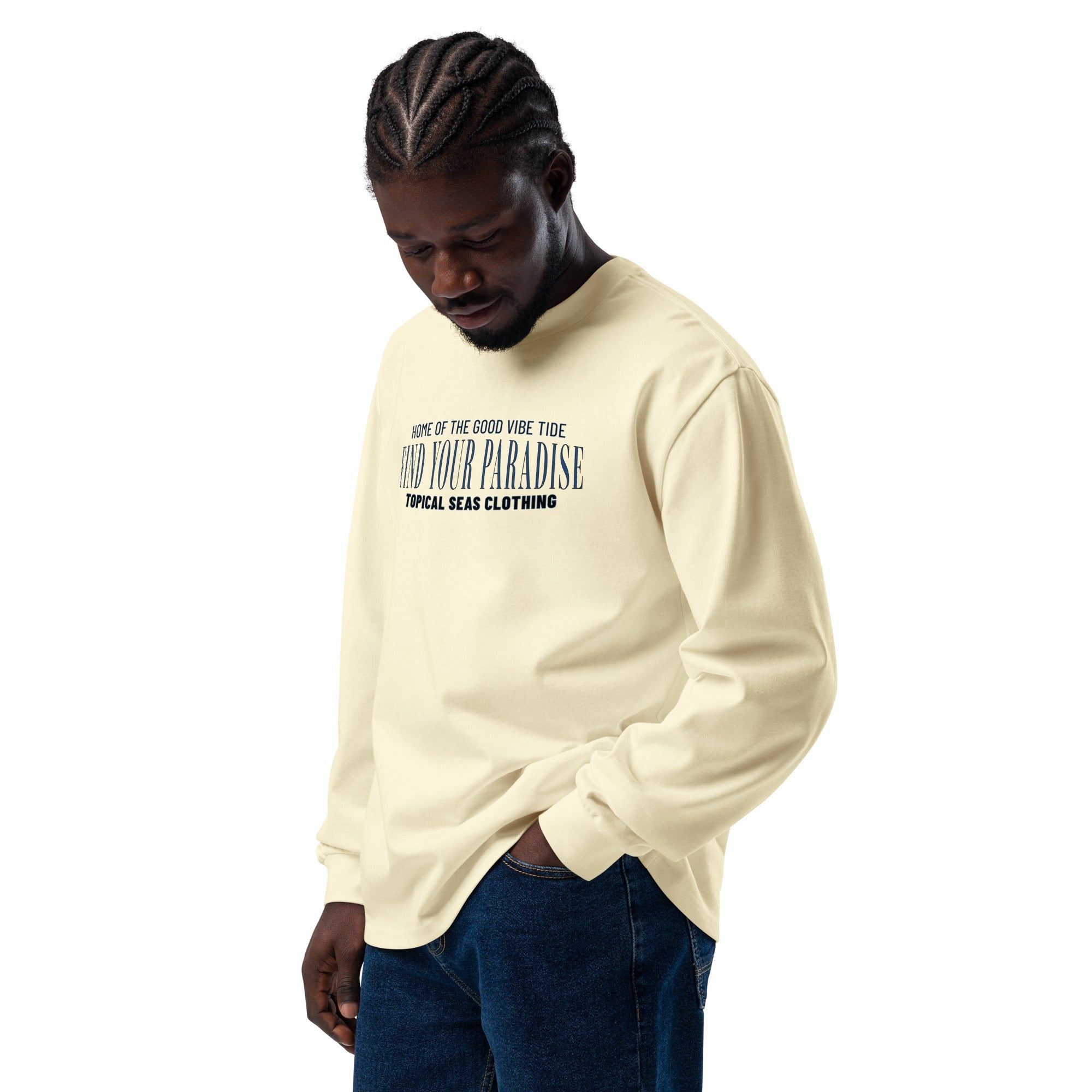 Find Your Paradise Long Sleeve Sweatshirt