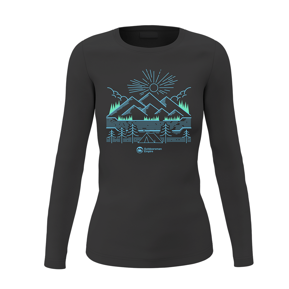 Mountain Lines Women’s Long Sleeve Tee