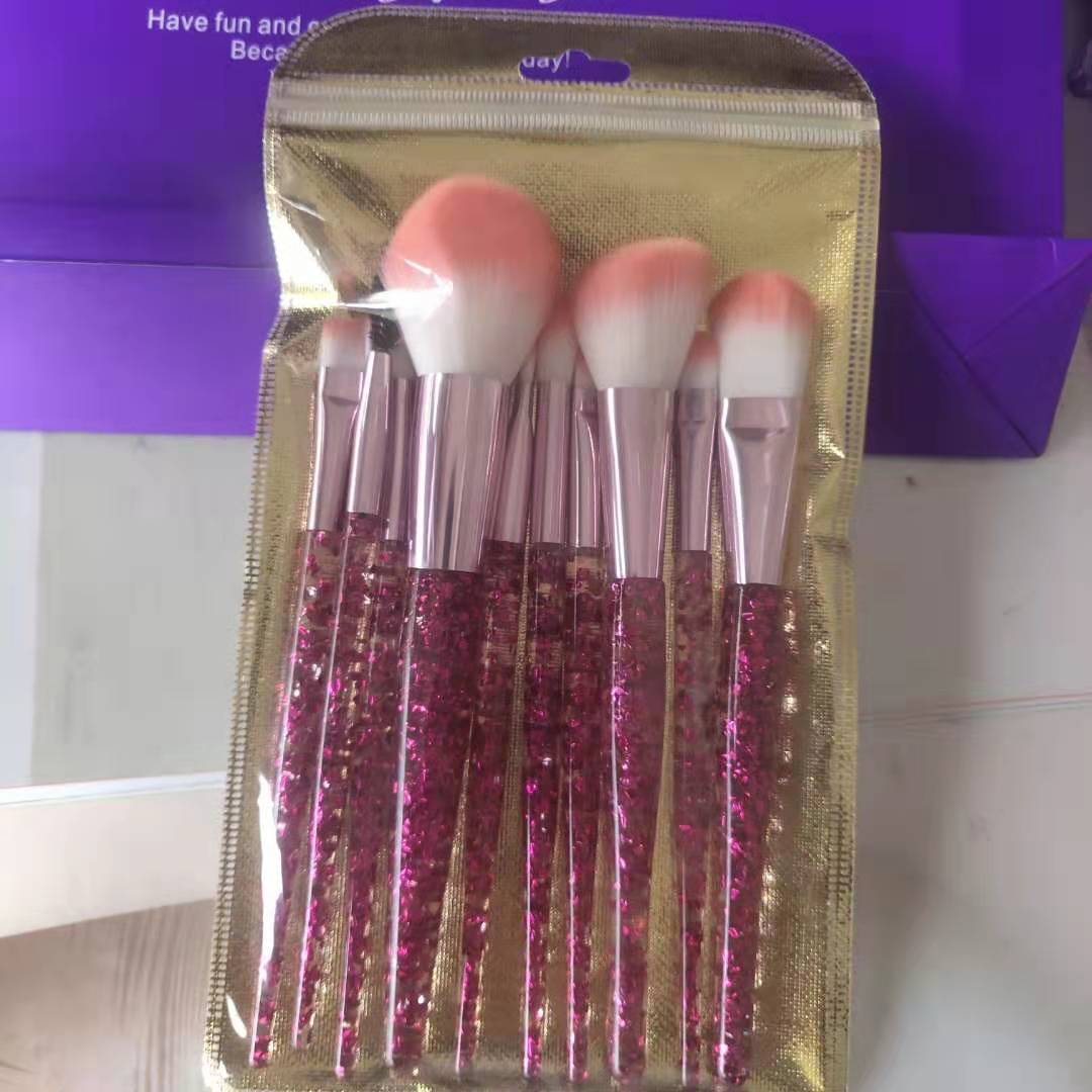 Luxe Crystal Makeup Brush Set