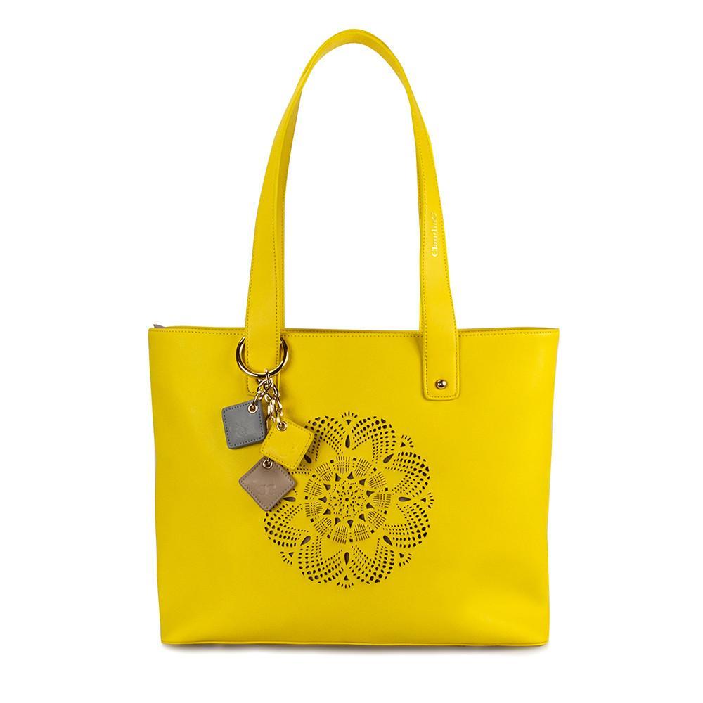 The Soleil Signature Tote - Lemon