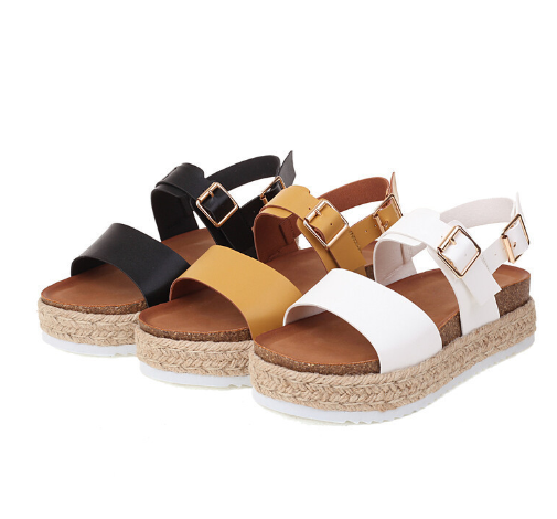 Coastline Comfort Platform Sandals