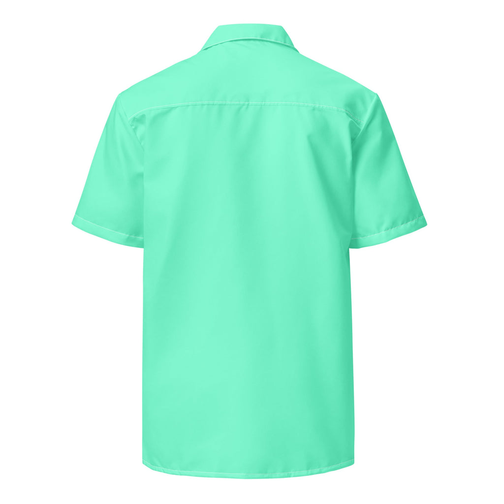 Aqua Breeze Men's Button-Down Shirt