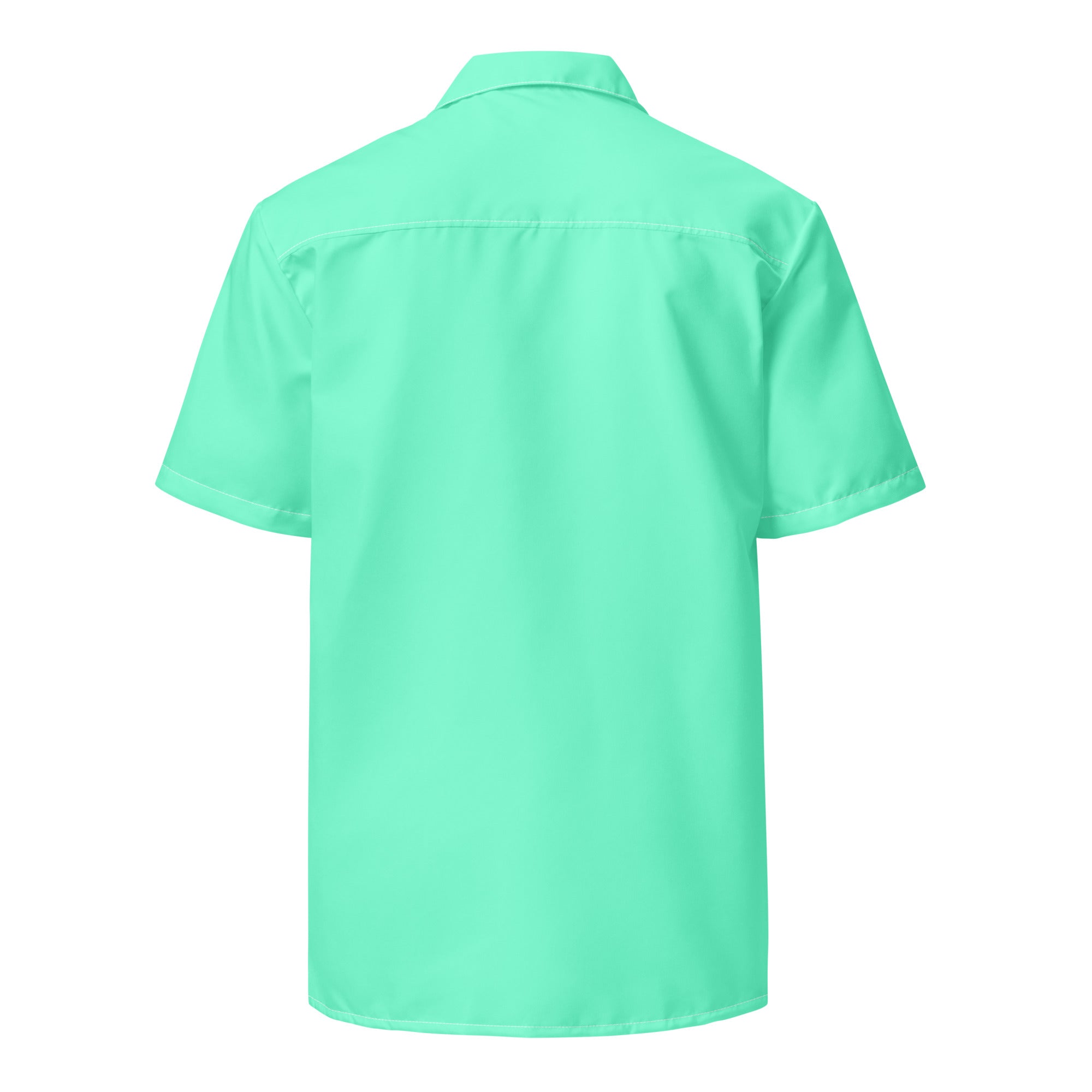 Aqua Breeze Men's Button-Down Shirt