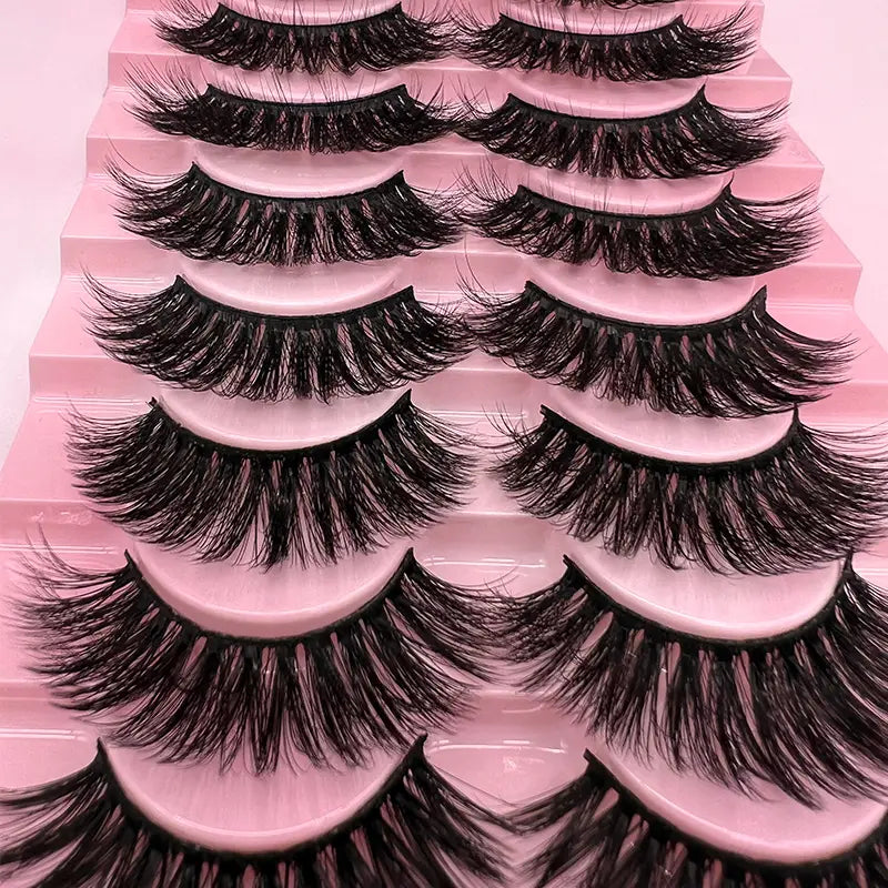 Luxe 3D Faux Mink Lash Collection (10 Pairs)