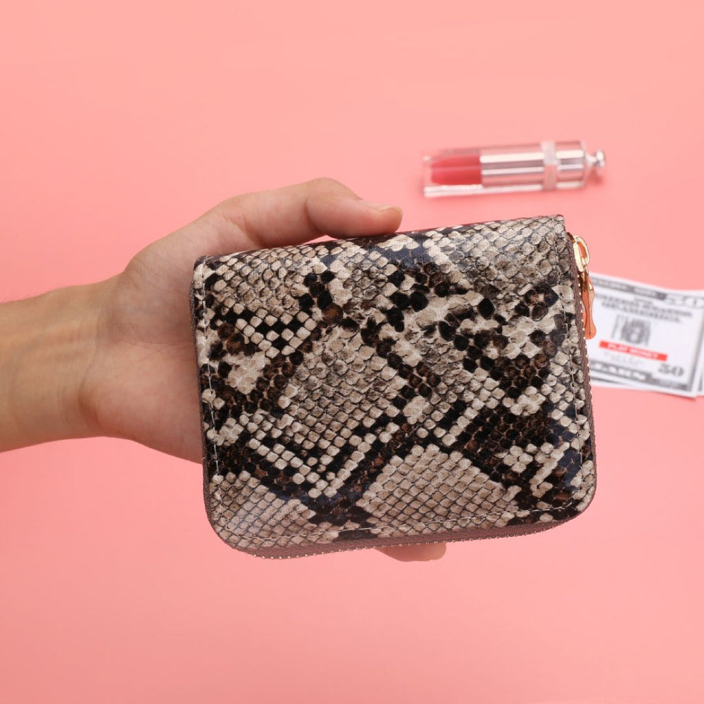 The Serpentine Zip Wallet