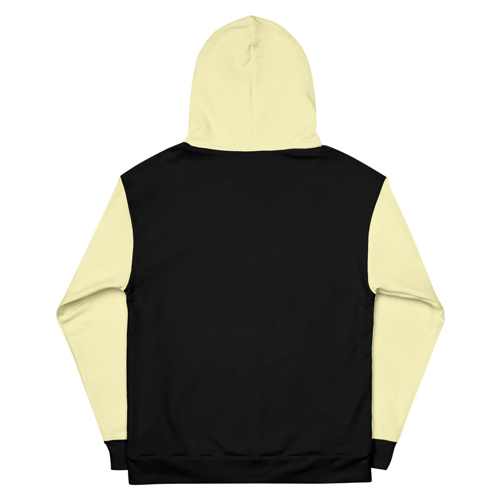 Tropical Seas Two-Tone Pullover Hoodie - Yellow/Black