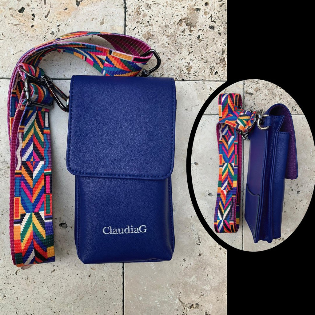 The Capri Phone Crossbody - Sapphire