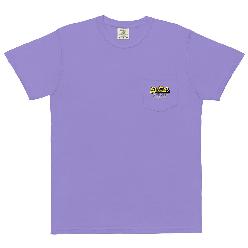 Deep Blue Shark Pocket Tee