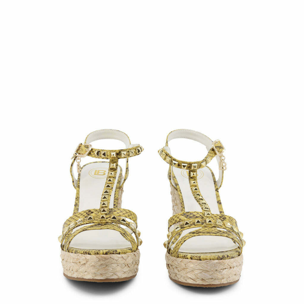 Golden Glow Espadrille Wedges