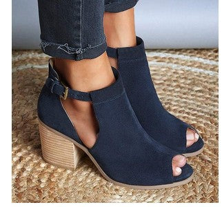 Sienna Cutout Booties