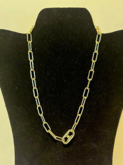 Luxe Lock Chain Necklace