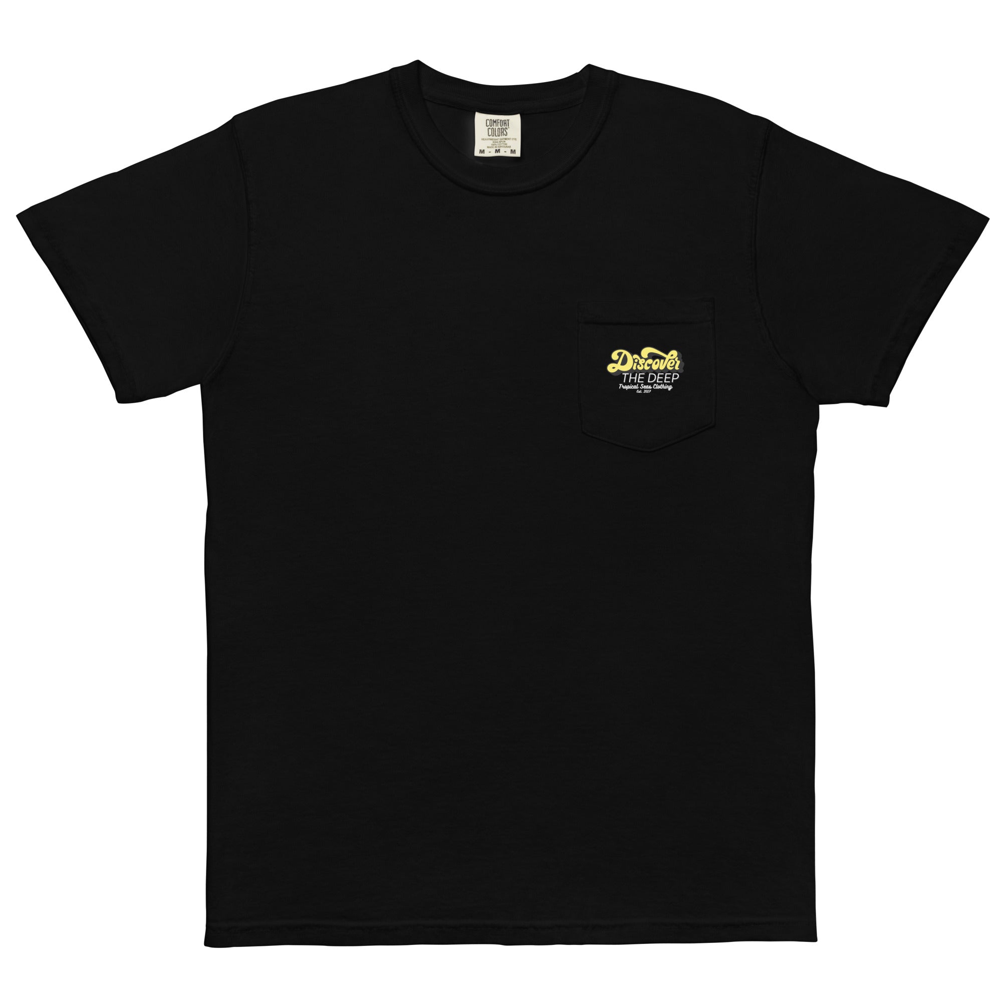 Deep Blue Shark Pocket Tee