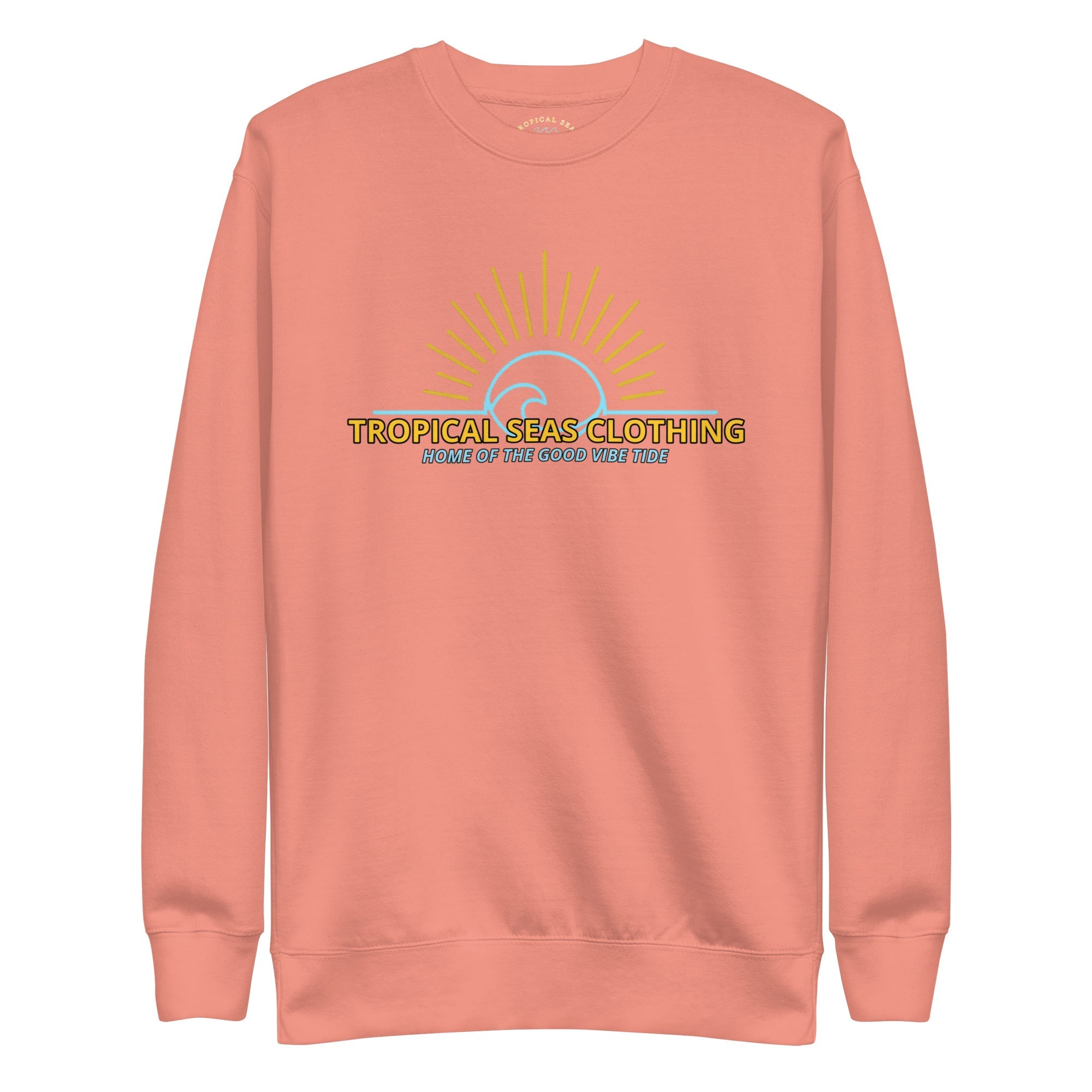 Coastal Sunrise Wave Sweatshirt