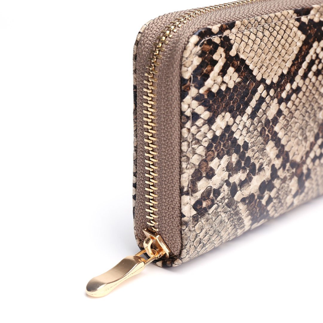 The Serpentine Zip Wallet