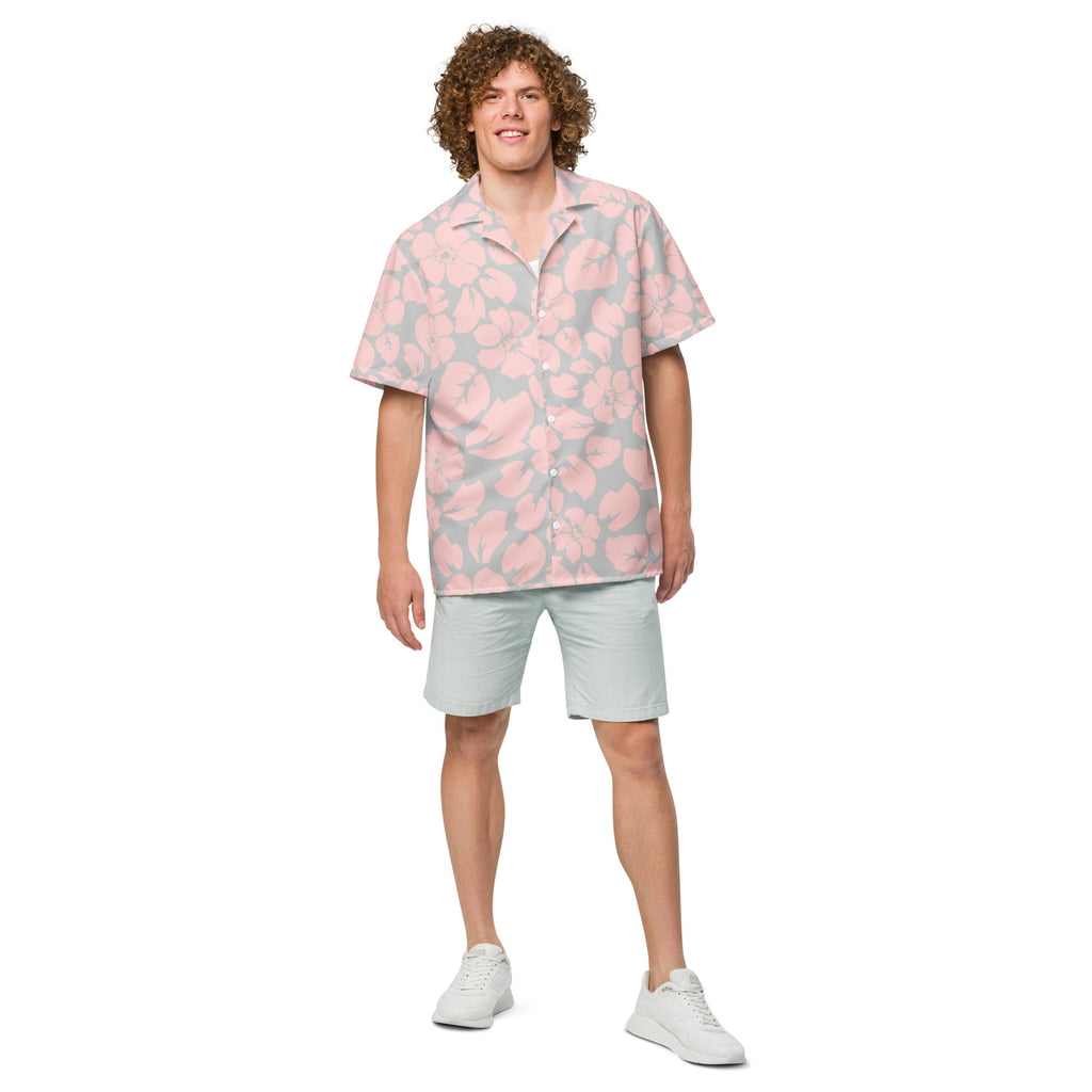 Sunset Bloom Button-Up
