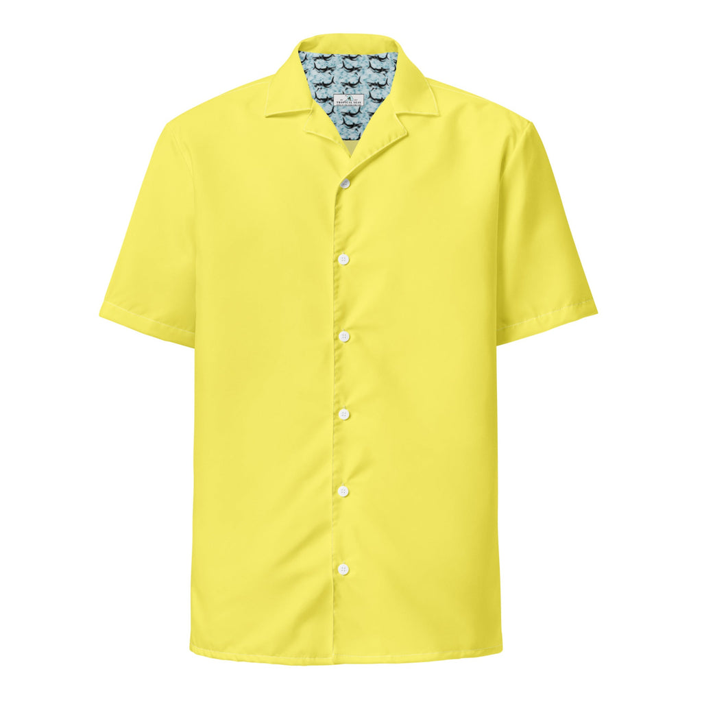 Golden Rays Short-Sleeve Button-Up