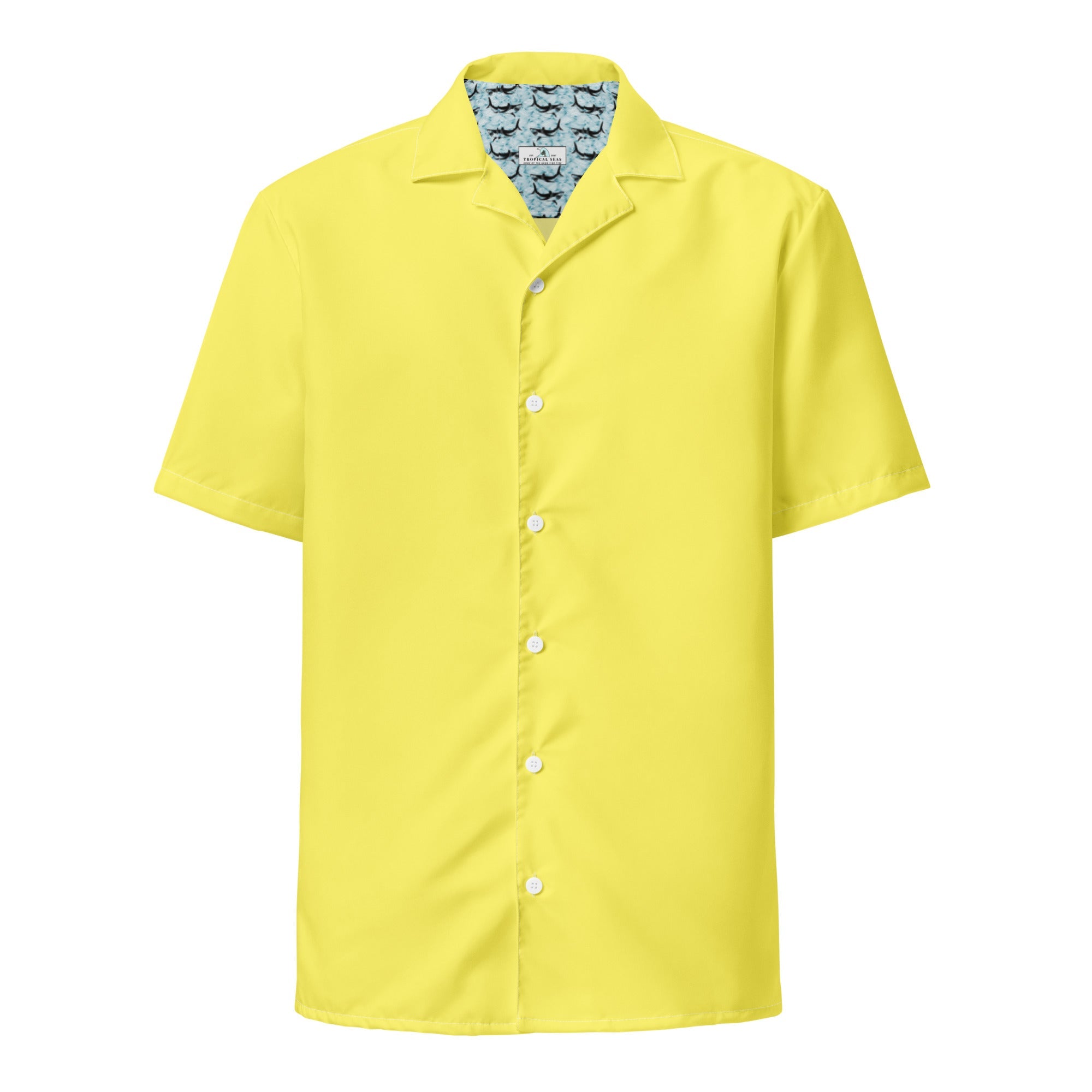 Golden Rays Short-Sleeve Button-Up