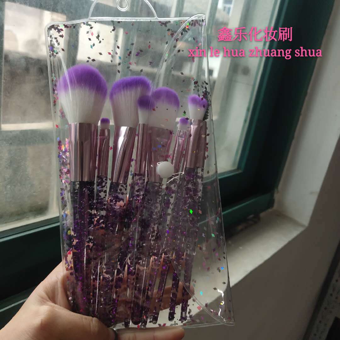 Luxe Crystal Makeup Brush Set