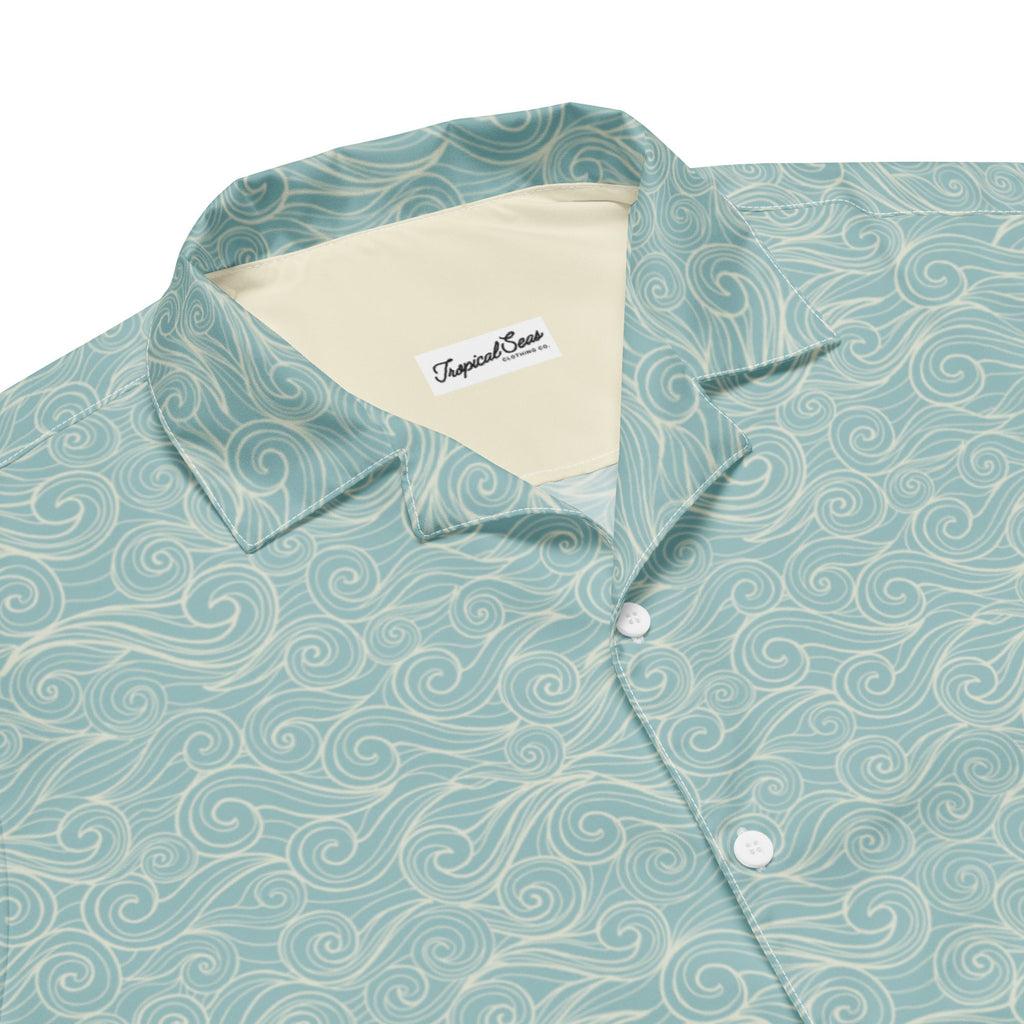 Ocean Mist Button-Up