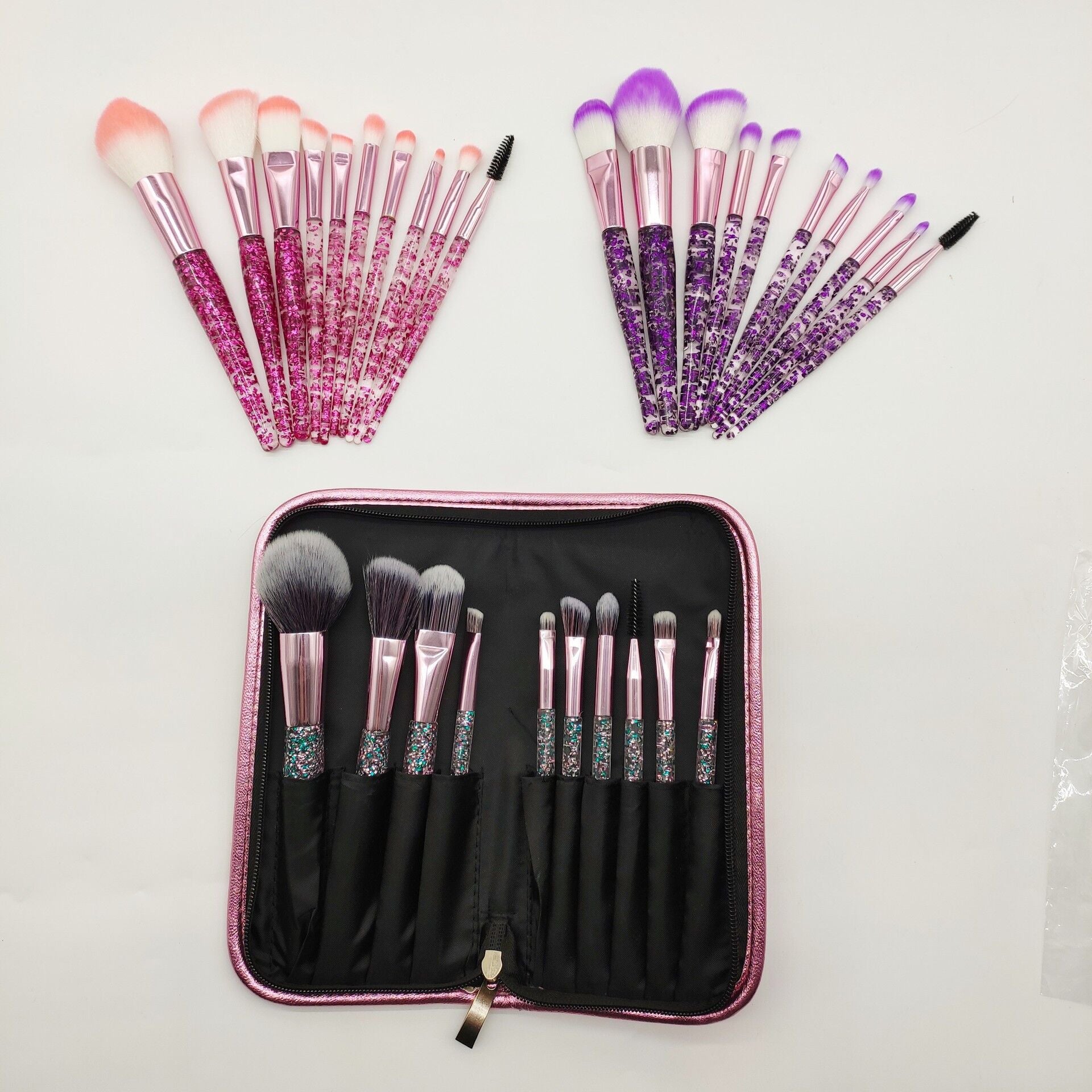 Luxe Crystal Makeup Brush Set