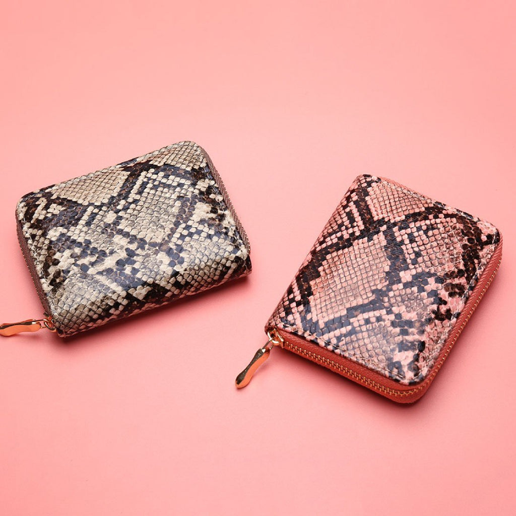 The Serpentine Zip Wallet