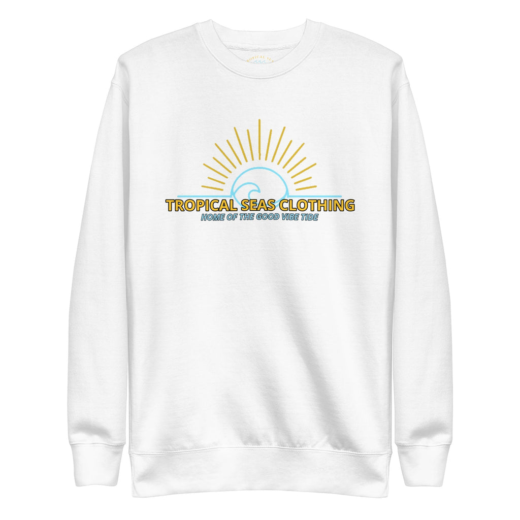 Coastal Sunrise Wave Sweatshirt