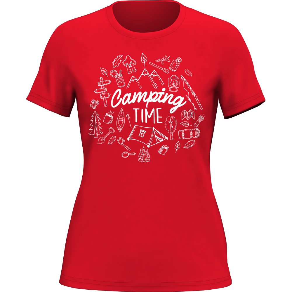 Camping Time Graphic Tee