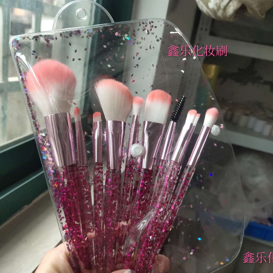 Luxe Crystal Makeup Brush Set