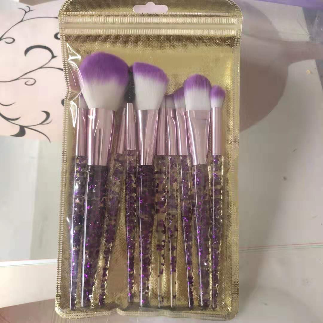Luxe Crystal Makeup Brush Set