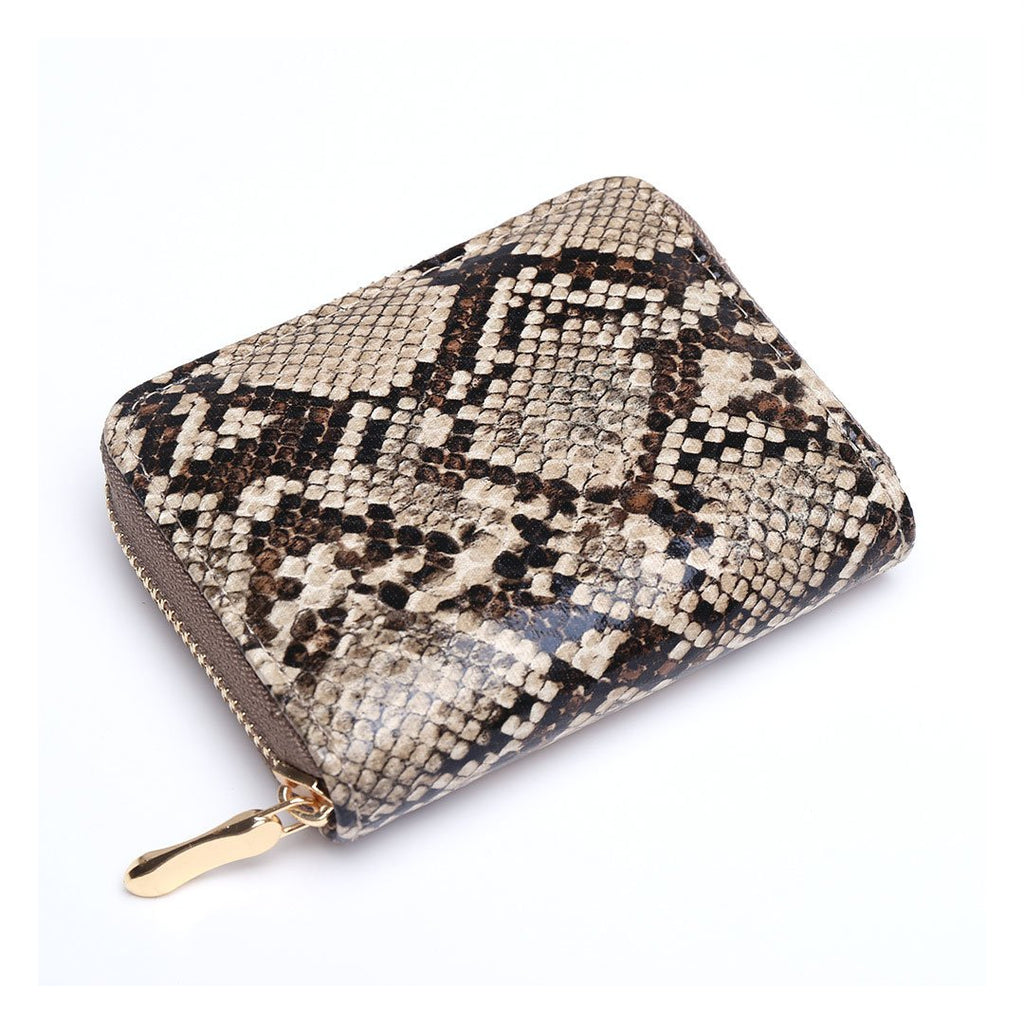 The Serpentine Zip Wallet