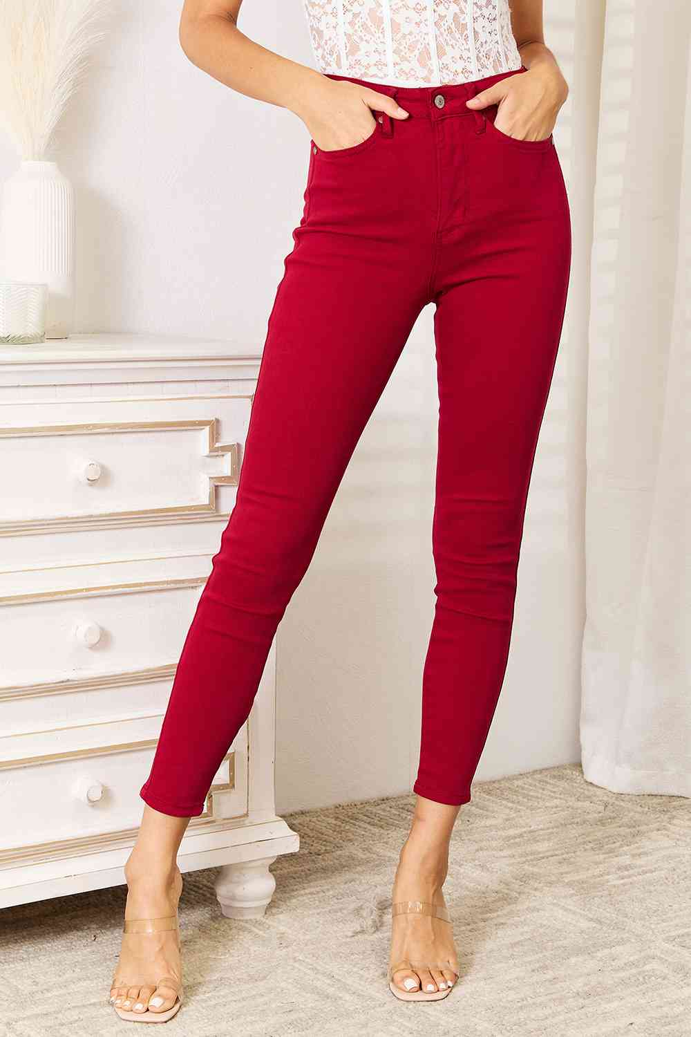 Scarlet High-Rise Skinny Jeans