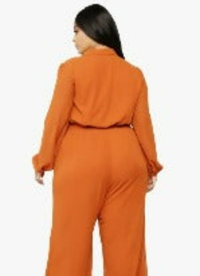 The Amber Hour Wide-Leg Jumpsuit