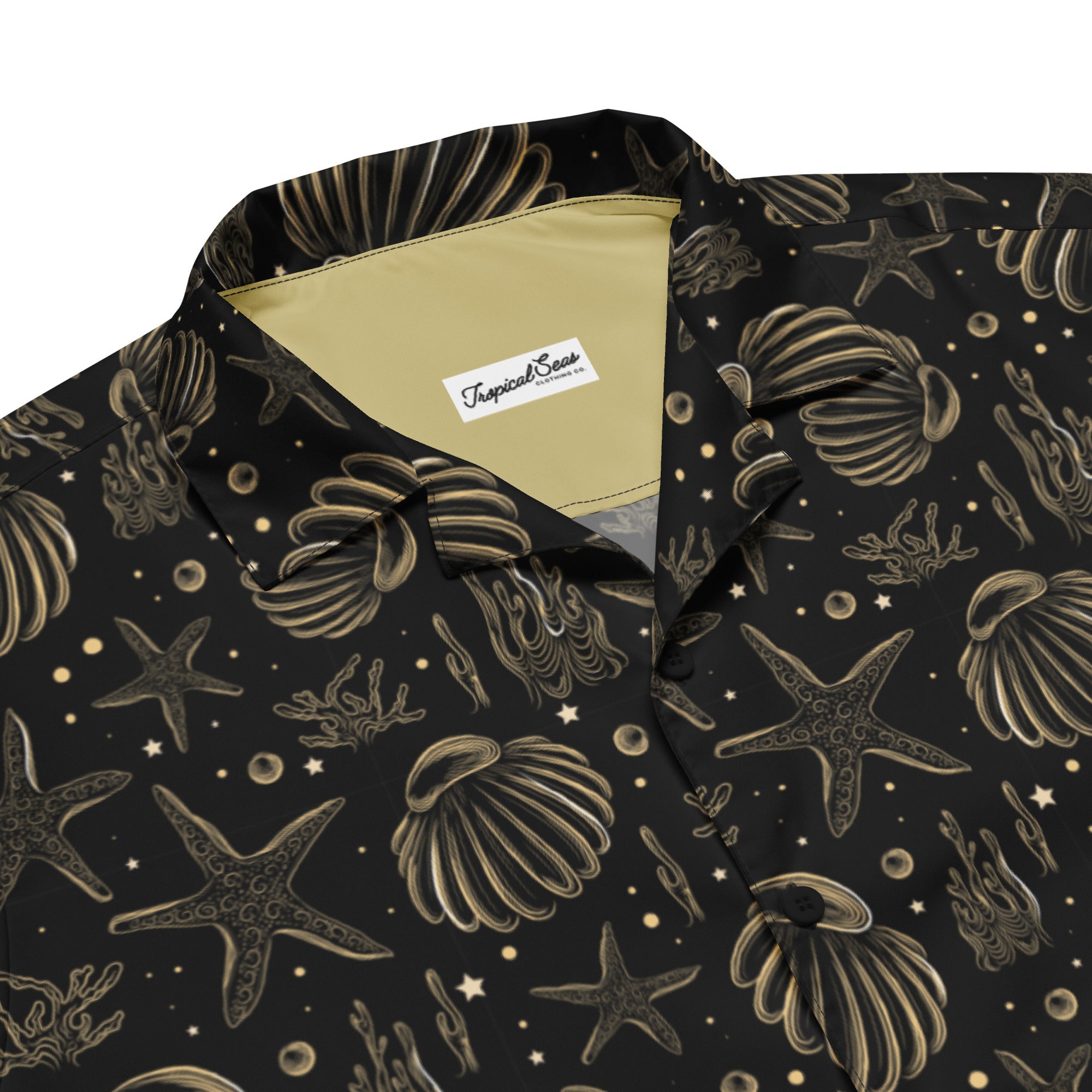 Golden Shore Coastal Button Down Shirt