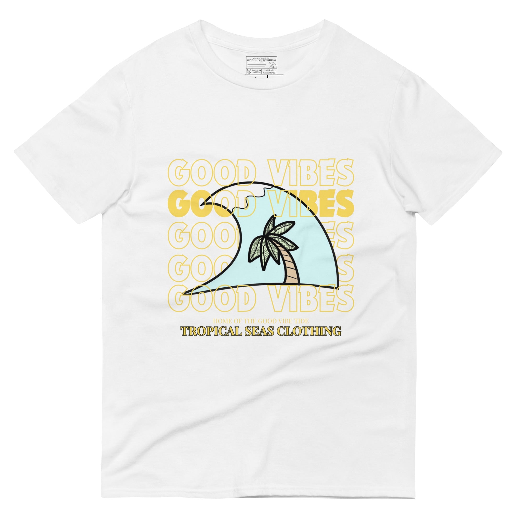 Good Vibes Tropical Graphic T-Shirt