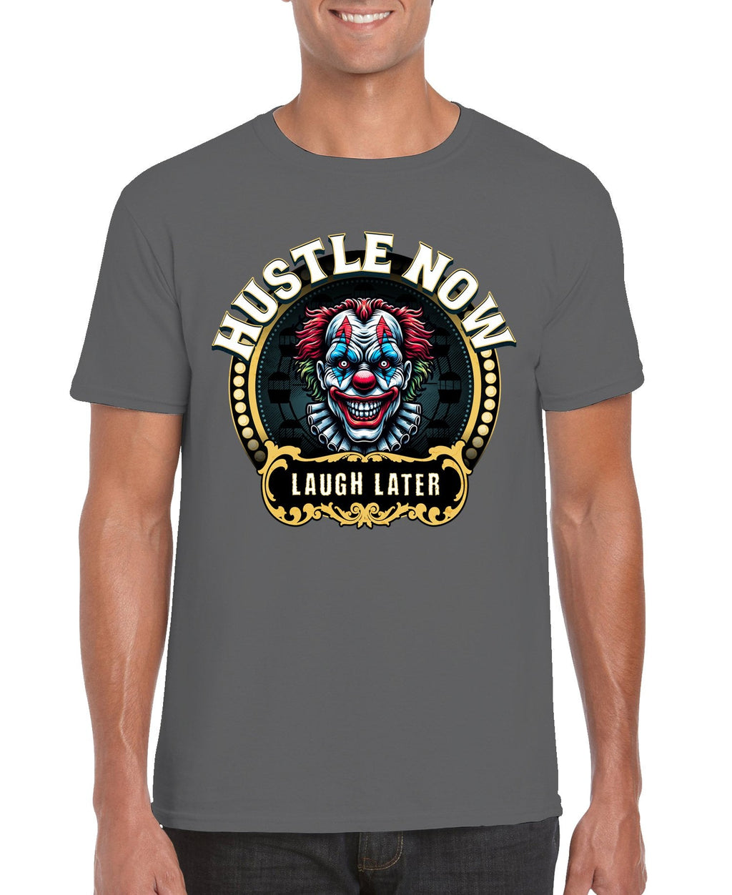 Hustle Now, Laugh Later Graphic Tee
