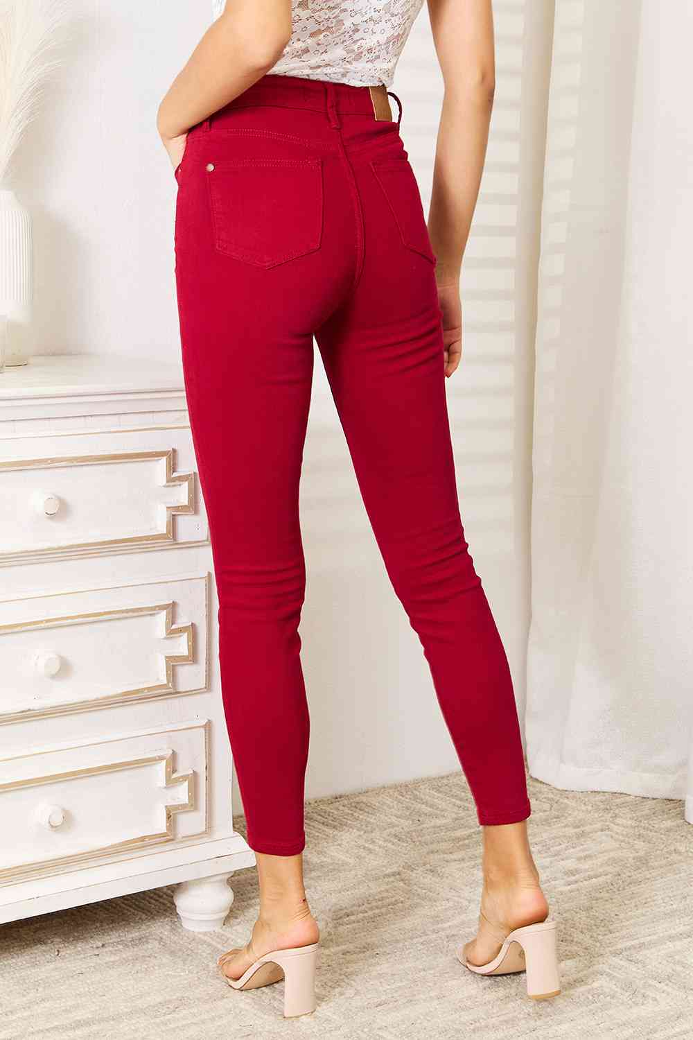 Scarlet High-Rise Skinny Jeans