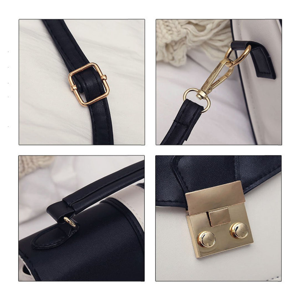 The Harper Colorblock Satchel