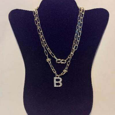 Luxe Lock Chain Necklace
