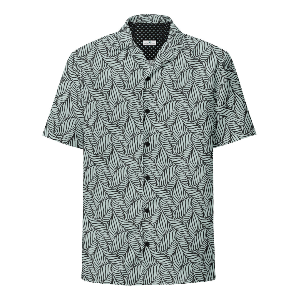 Midnight Palms Short-Sleeve Button-Up