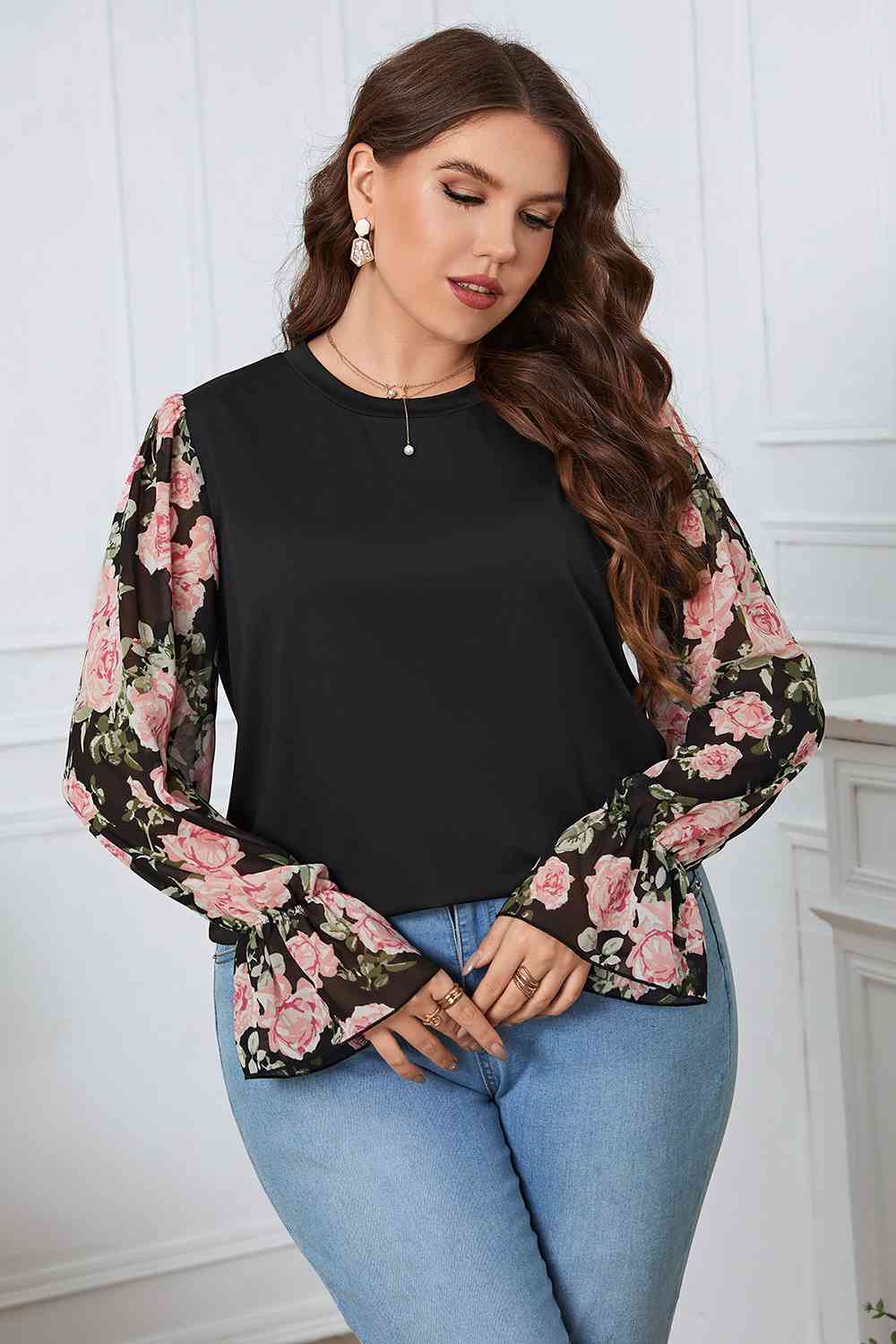 The Rosalie Floral Blouse