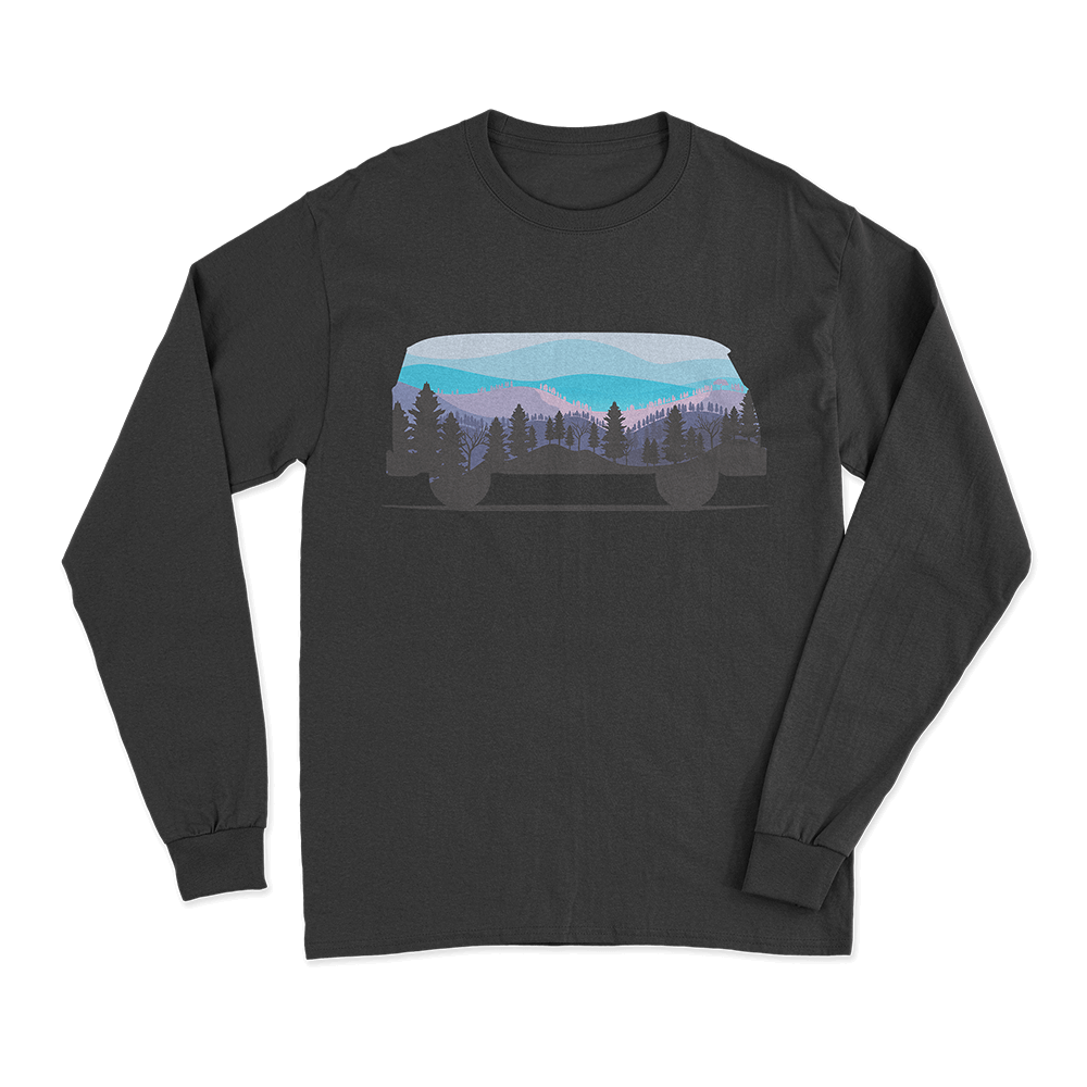 Mountain Escape Long Sleeve Graphic Tee