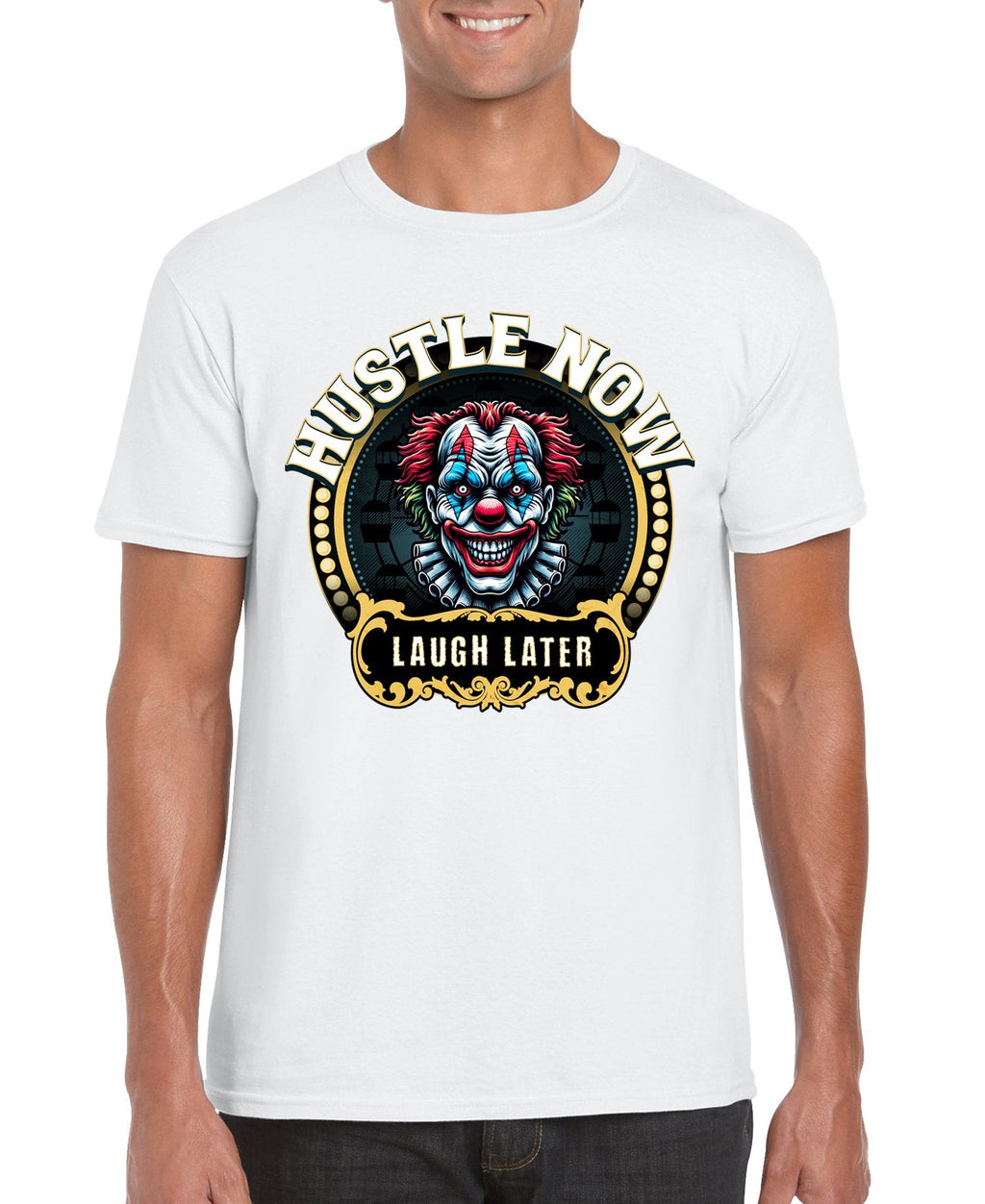 Hustle Now, Laugh Later Graphic Tee