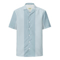 Coastal Mist Short-Sleeve Button-Up