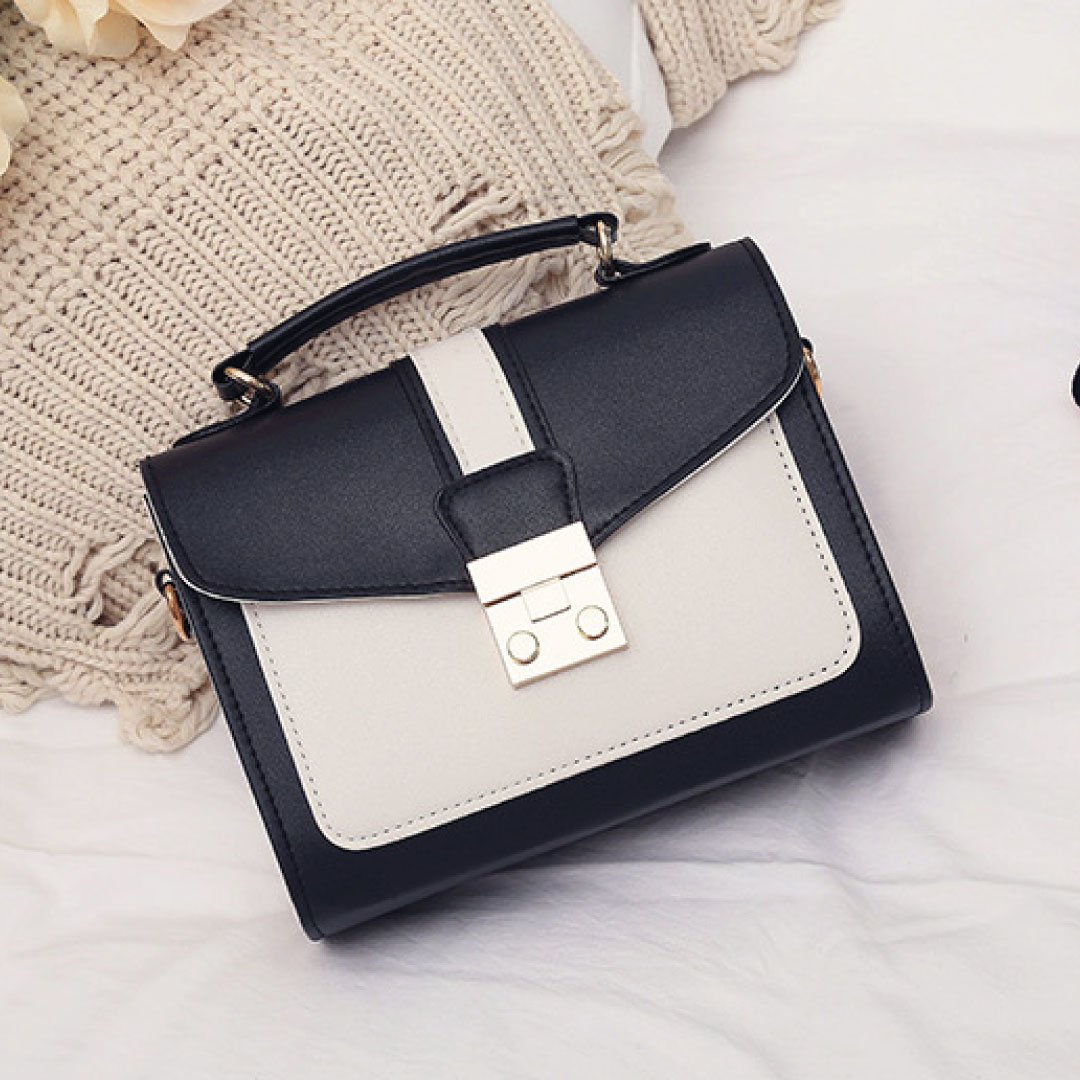 The Harper Colorblock Satchel