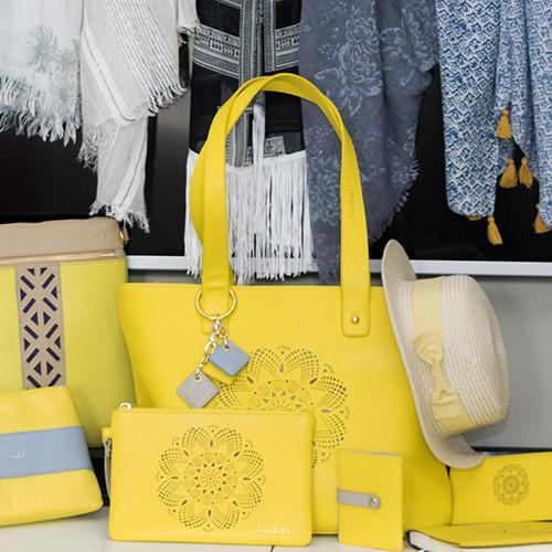 The Soleil Signature Tote - Lemon